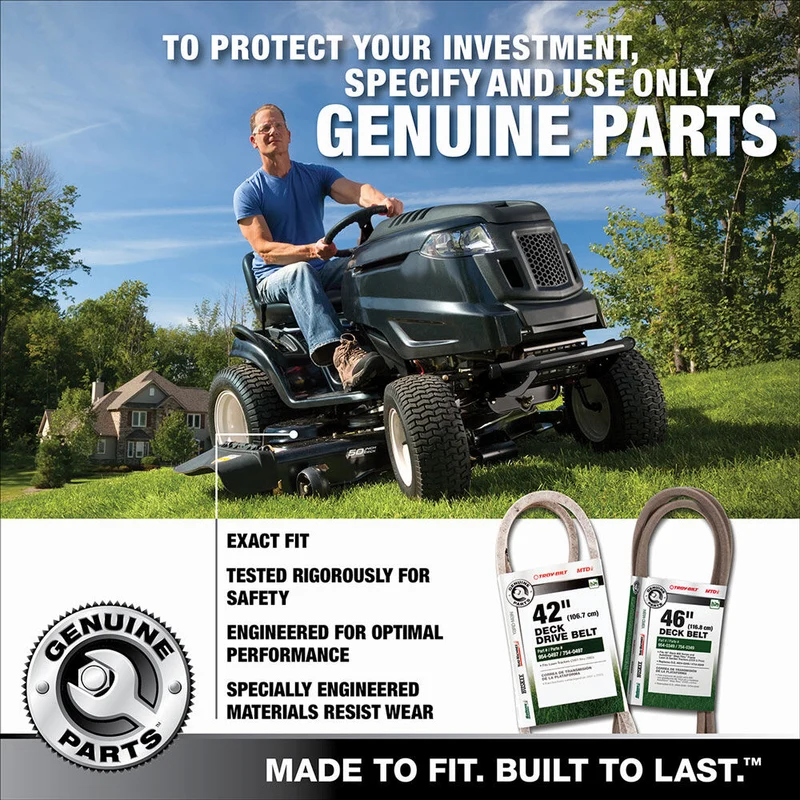 490-501-Y044 Riding Mower Belt