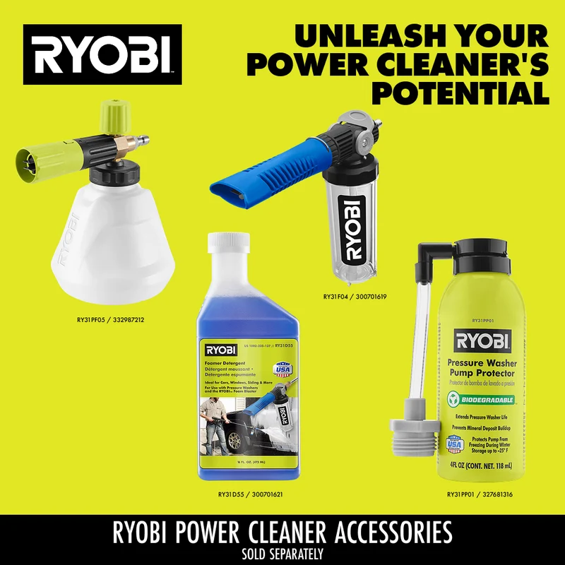40V HP Brushless 1000 PSI Quick-Connect Power Cleaner Kit