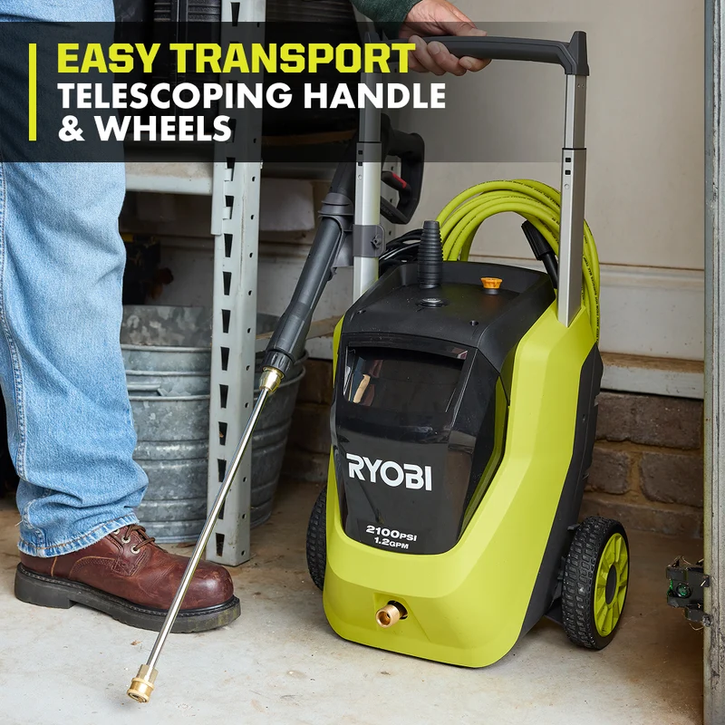 2100 PSI 1.2 GPM Electric Pressure Washer