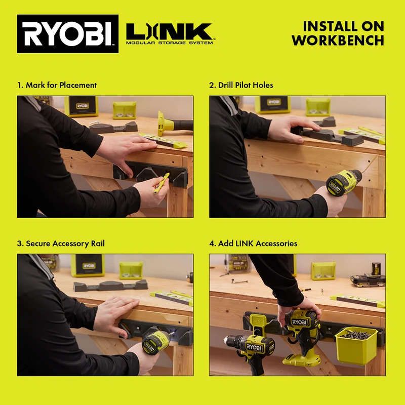 LINK Accessory Rail (2-Pack)