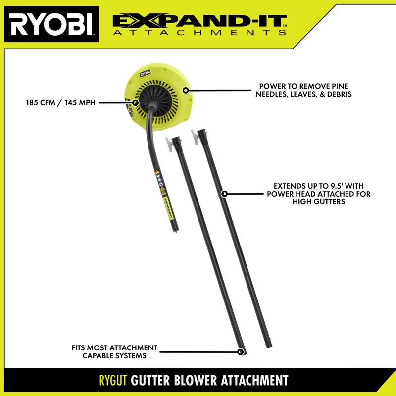 EXPAND-IT Gutter Blower Attachment