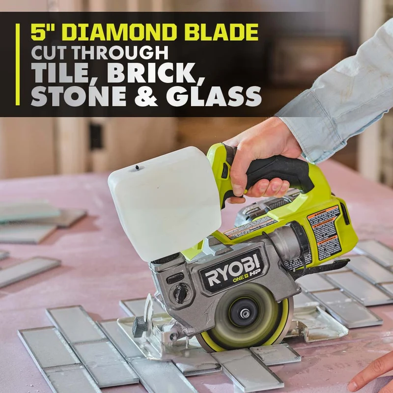 18V ONE+ Brushless 5" Handheld Tile/Masonry Saw