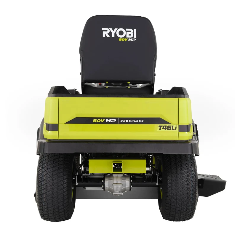 80V HP Brushless 46" Battery Cordless Electric Riding Lawn Tractor Kit