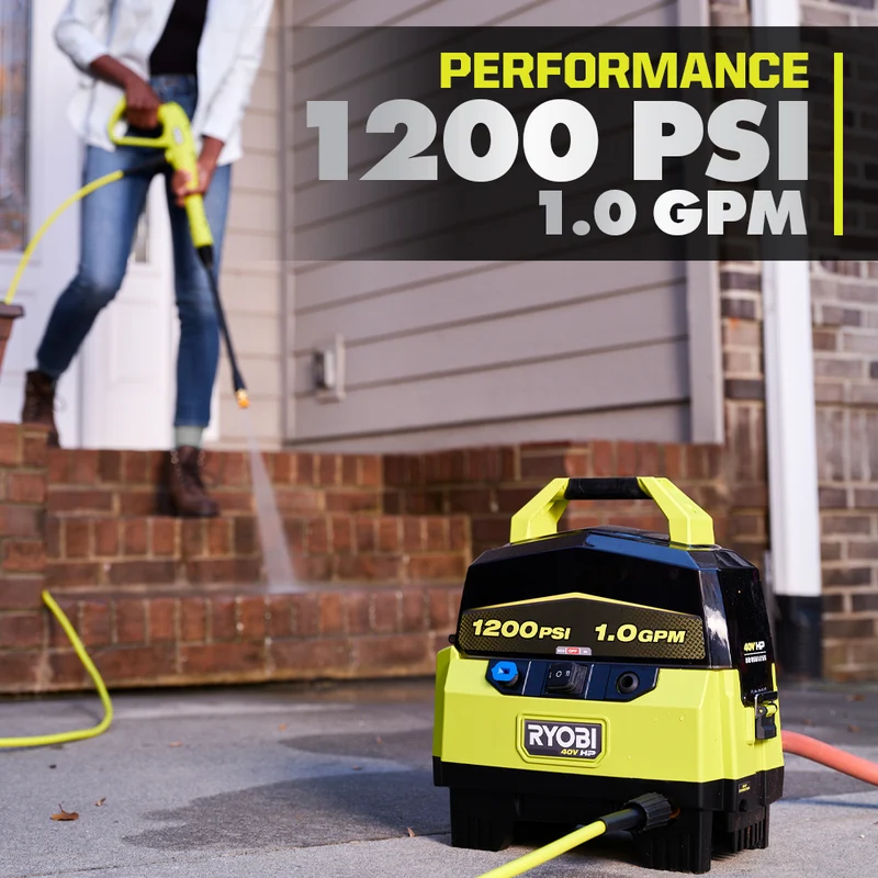 40V HP Brushless 1200 PSI 1.0 GPM Pressure Washer