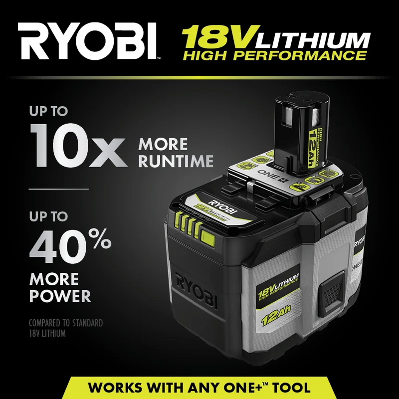 18V ONE+ 12AH Lithium HIGH PERFORMANCE Starter Kit