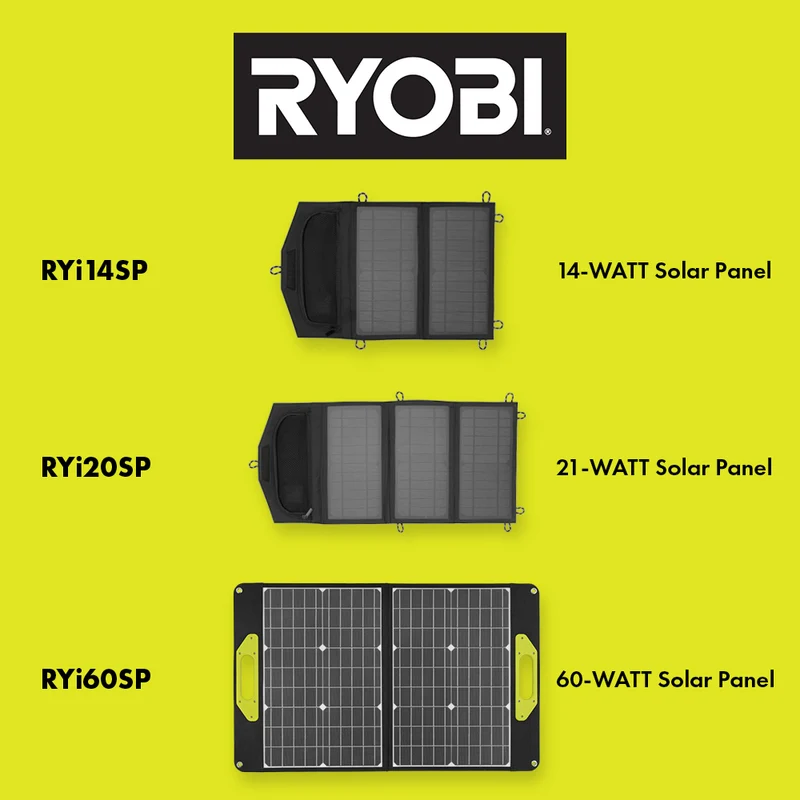60-Watt Foldable Solar Panel