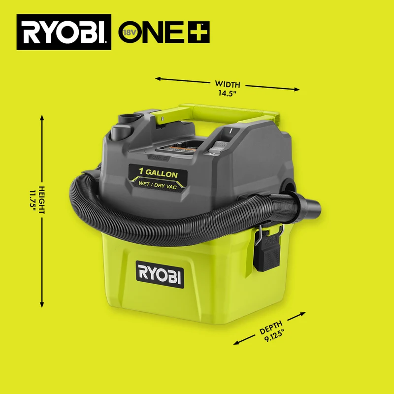 18V ONE+ 1 Gallon Wet/Dry Vacuum