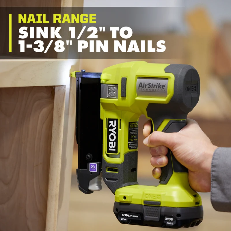 18V ONE+ AirStrike 23GA Pin Nailer