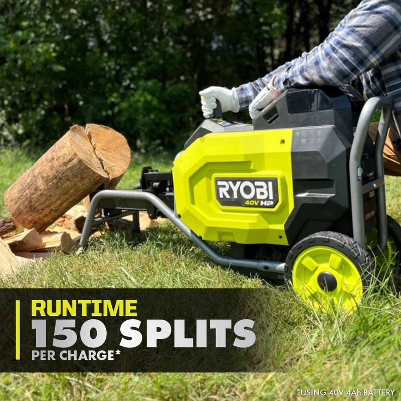 40V HP Brushless Kinetic Log Splitter Kit