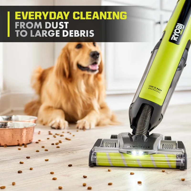18V ONE+ HP Cordless High-Capacity Stick Vacuum Cleaner Kit with 4.0 Ah Battery and Charger