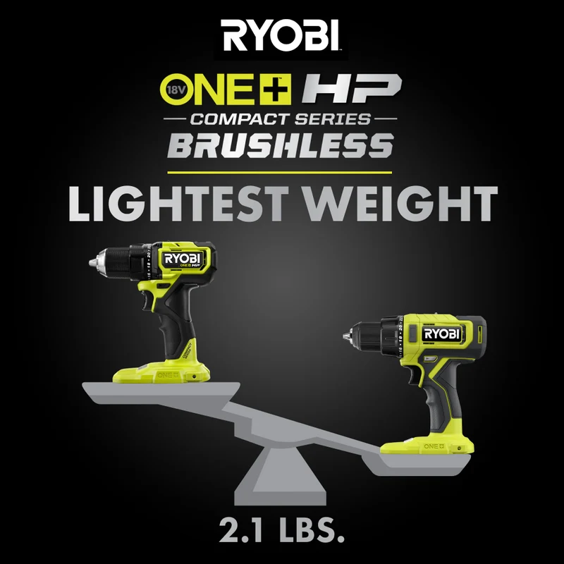 18V ONE+ HP Compact Brushless 1/2" Drill/Driver