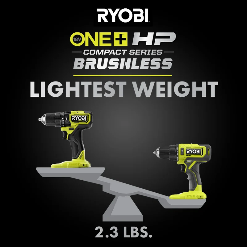 18V ONE+ HP Compact Brushless 1/2" Hammer Drill Kit