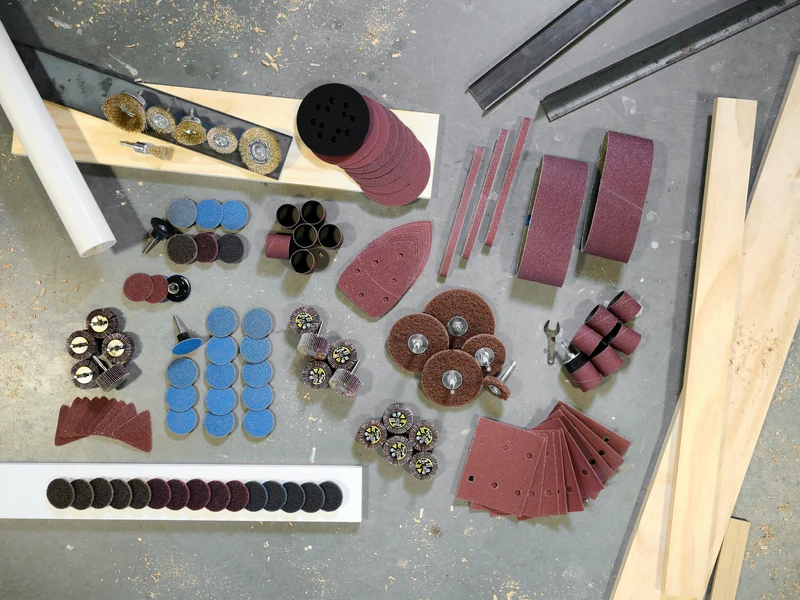 5 PC. Paint and Rust Removal Set