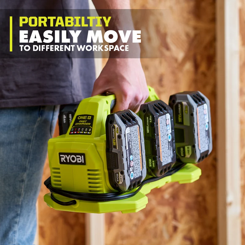 18V ONE+ 6-Port Fast Charger