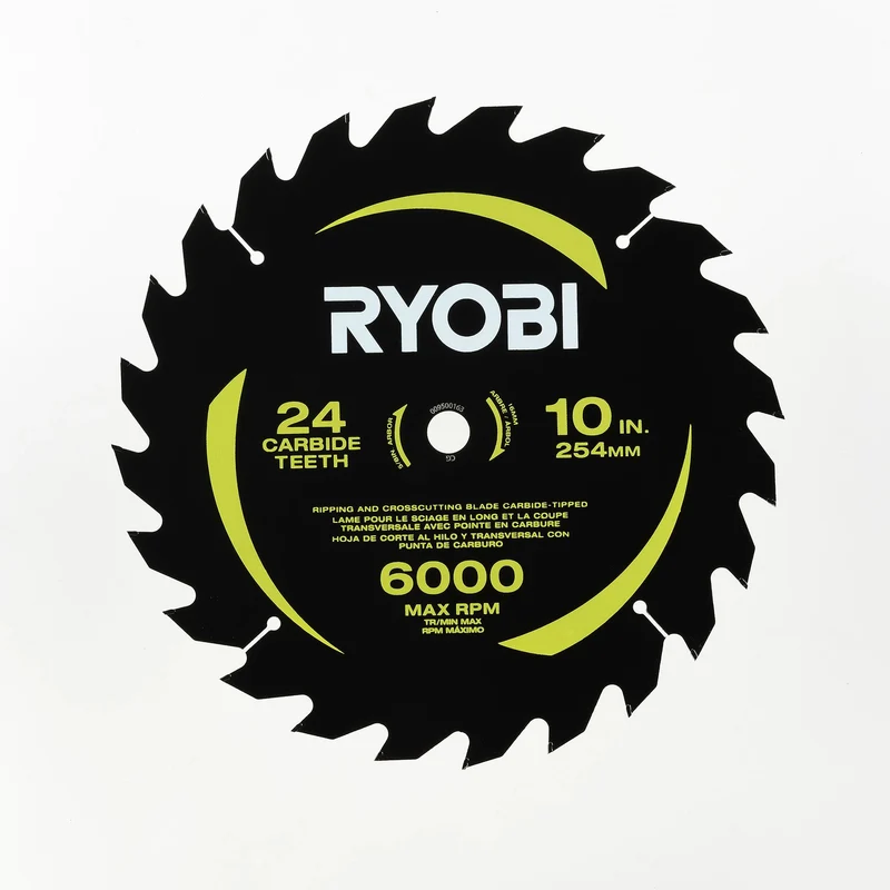 10" 24 Carbide Teeth Thin Kerf Miter Saw Blade