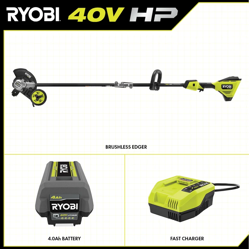 40V HP Brushless Edger Kit