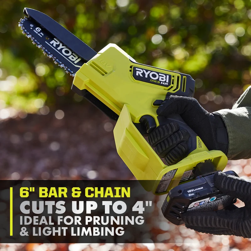 18V ONE+ HP 6" Compact Brushless Pruning Chainsaw Kit