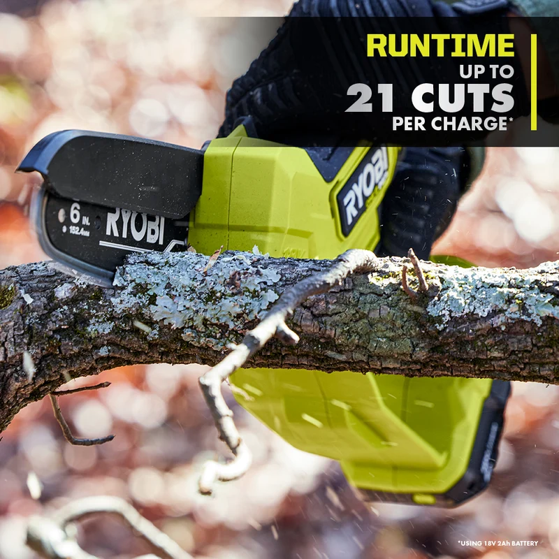 18V ONE+ HP 6" Compact Brushless Pruning Chainsaw Kit