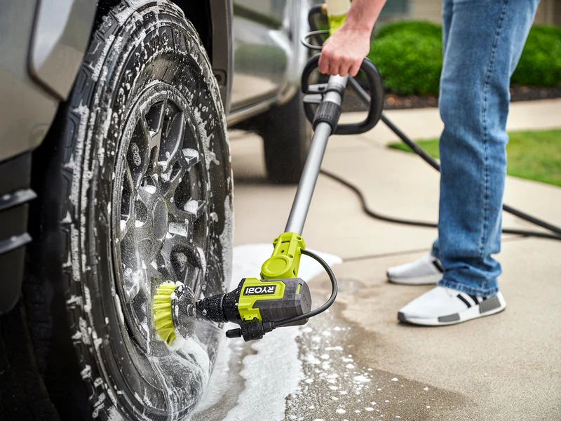 18V ONE+ VORTEX Soap Dispensing Telescoping Scrubber