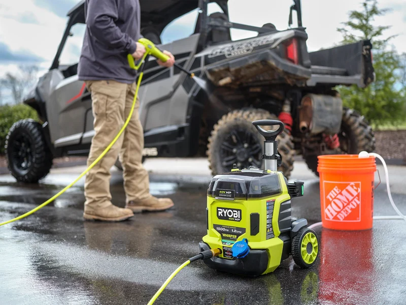 40V HP Brushless WHISPER SERIES 1500 PSI 1.2 GPM Pressure Washer