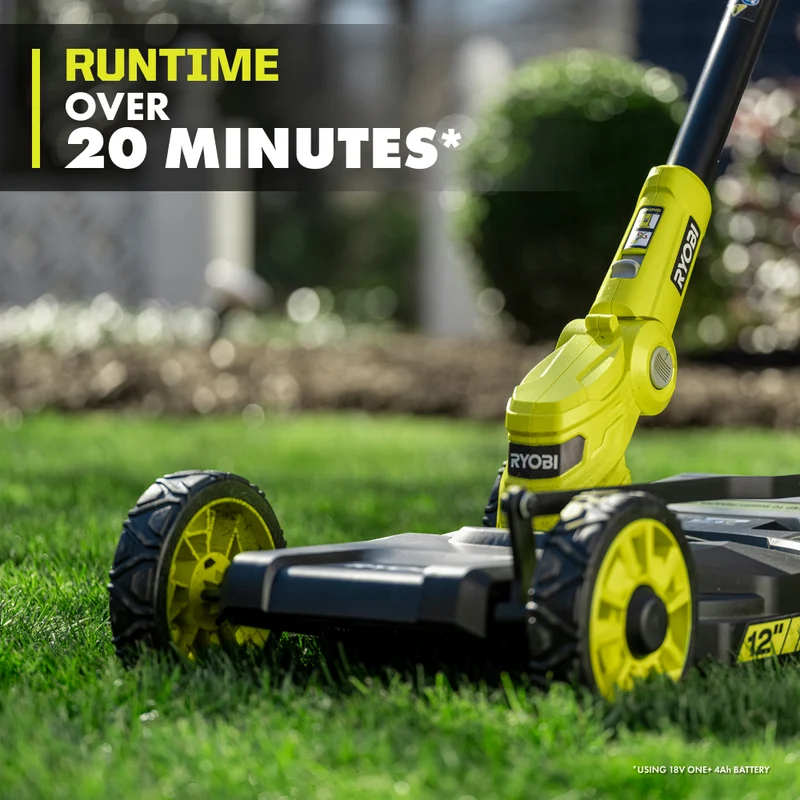 18V ONE+ 3-in-1 Mower, String Trimmer, and Edger