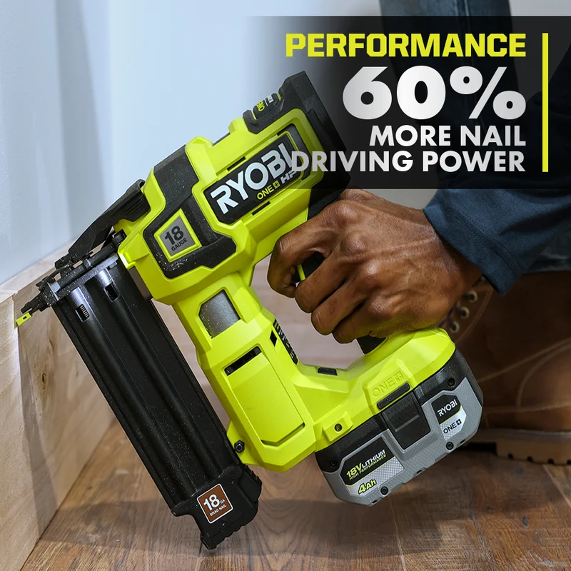 18V ONE+ HP Brushless AirStrike 18GA Brad Nailer