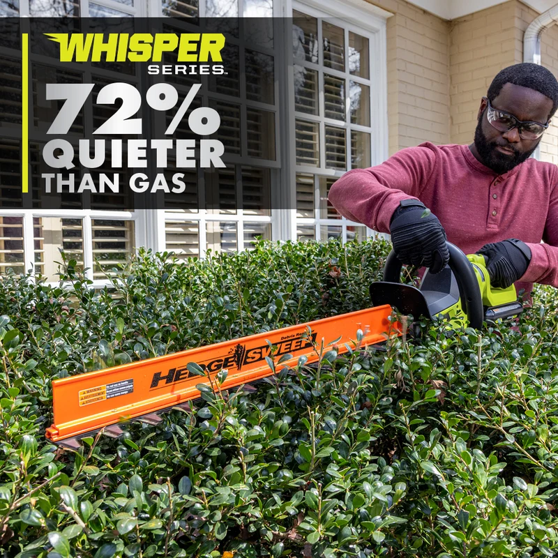 40V HP Brushless WHISPER SERIES 26" Hedge Trimmer