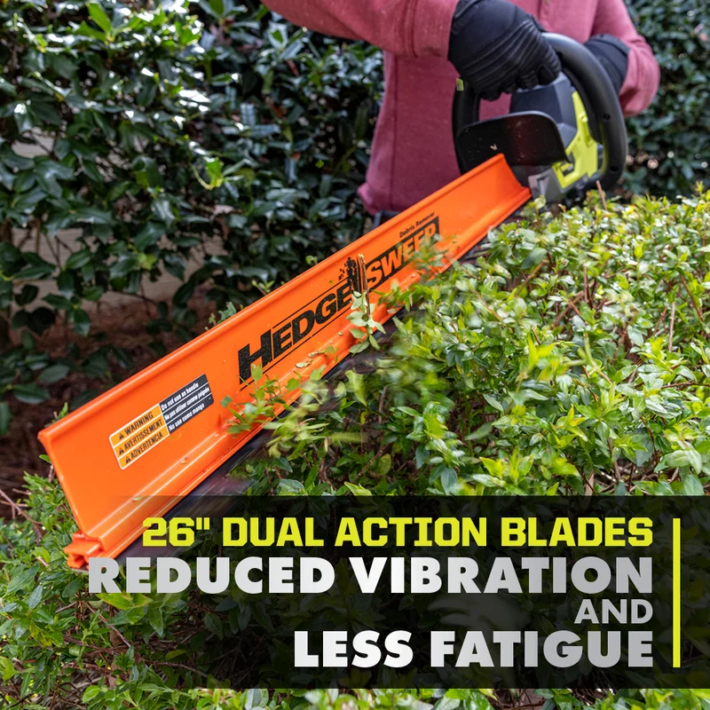 40V HP Brushless WHISPER SERIES 26" Hedge Trimmer
