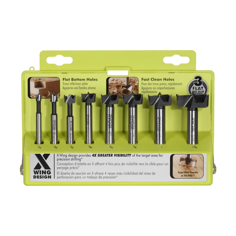8 PC. Forstner Bit Set