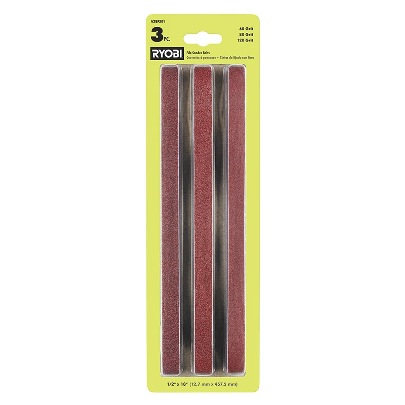 3 PC. File Sander Belts