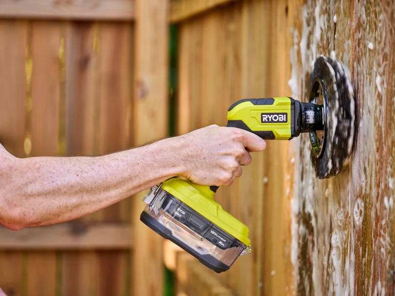 18V ONE+ Cordless VORTEX Power Scrubber (Tool Only), Electric Spin Scrubber