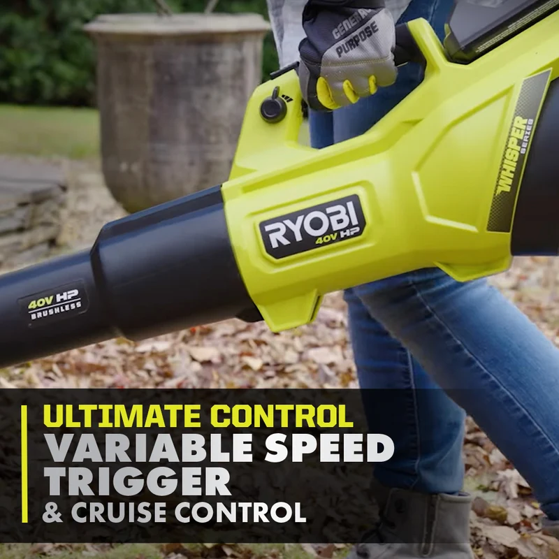 40V HP Brushless 600 CFM WHISPER SERIES Blower Kit