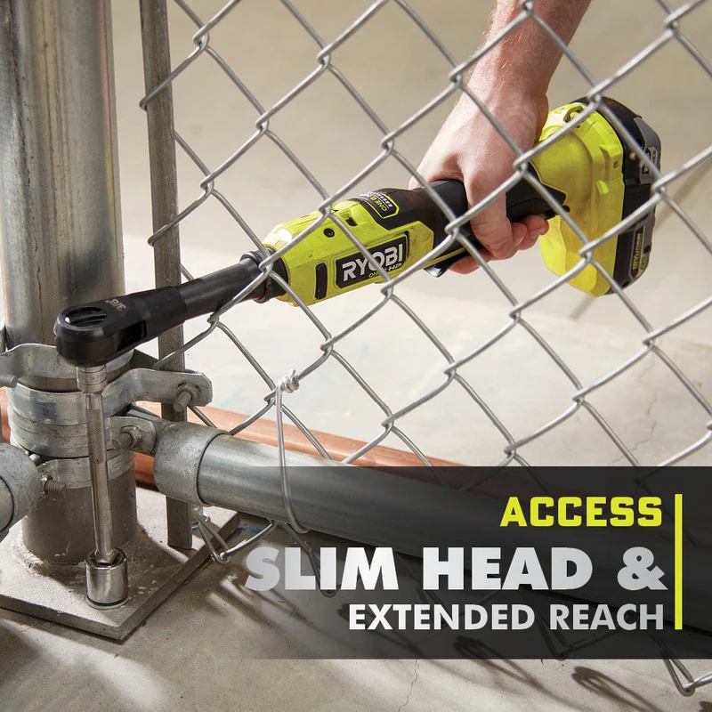 18V ONE+ HP Brushless 3/8" Extended Reach Ratchet Kit