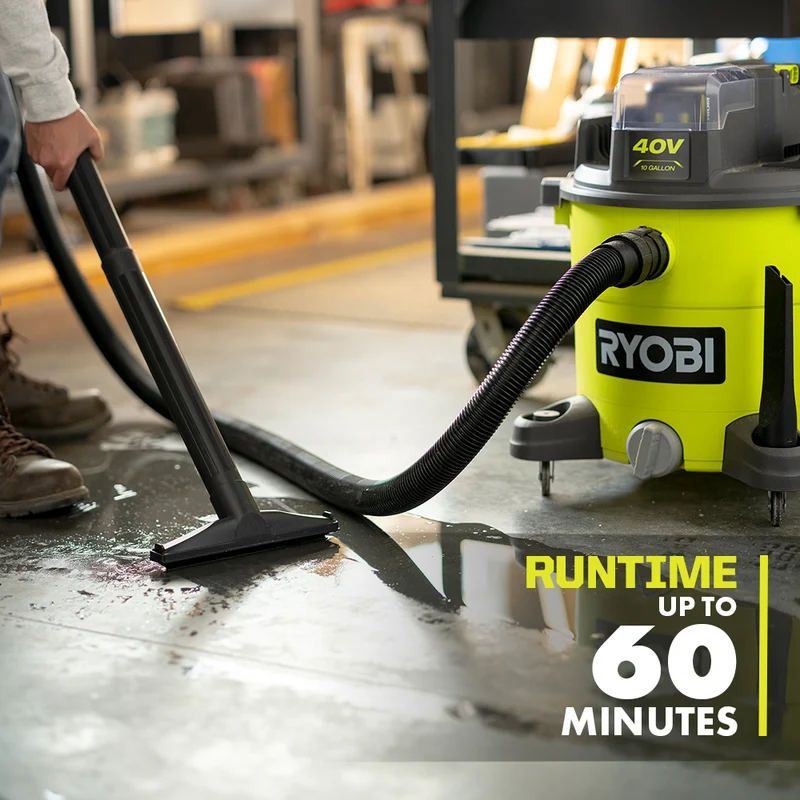 40V 10 Gallon Wet/Dry Vacuum