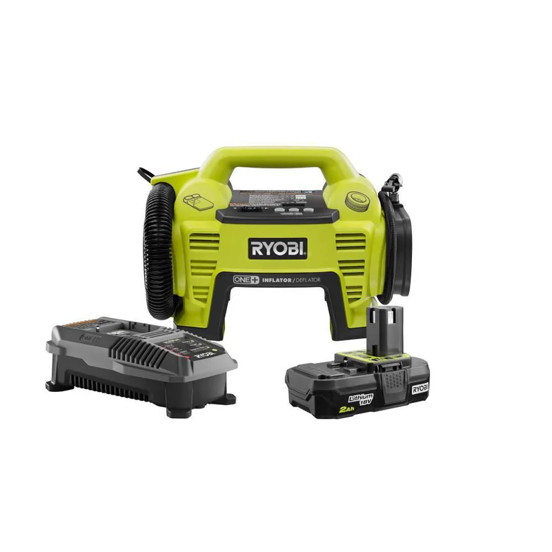 18V ONE+ Dual Function Inflator/Deflator Kit with 2.0 Ah Battery and Charger