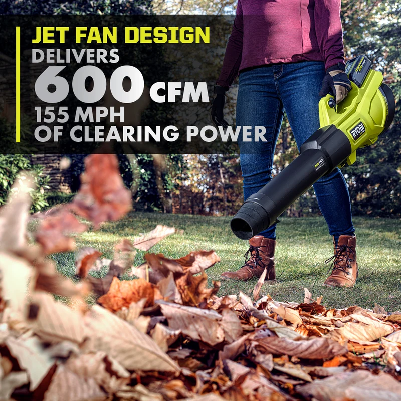 40V HP Brushless 600 CFM WHISPER SERIES Blower