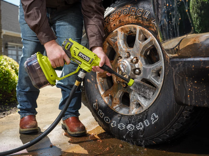 EZClean Power Cleaner Wash Brush
