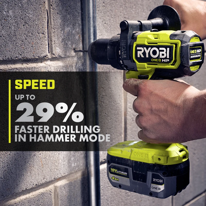 18V ONE+ HP Brushless 1/2" Hammer Drill Kit
