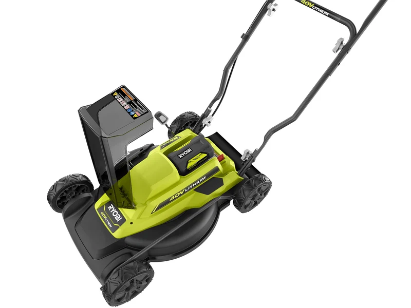 40V 18" Mulching & Side Discharge Mower