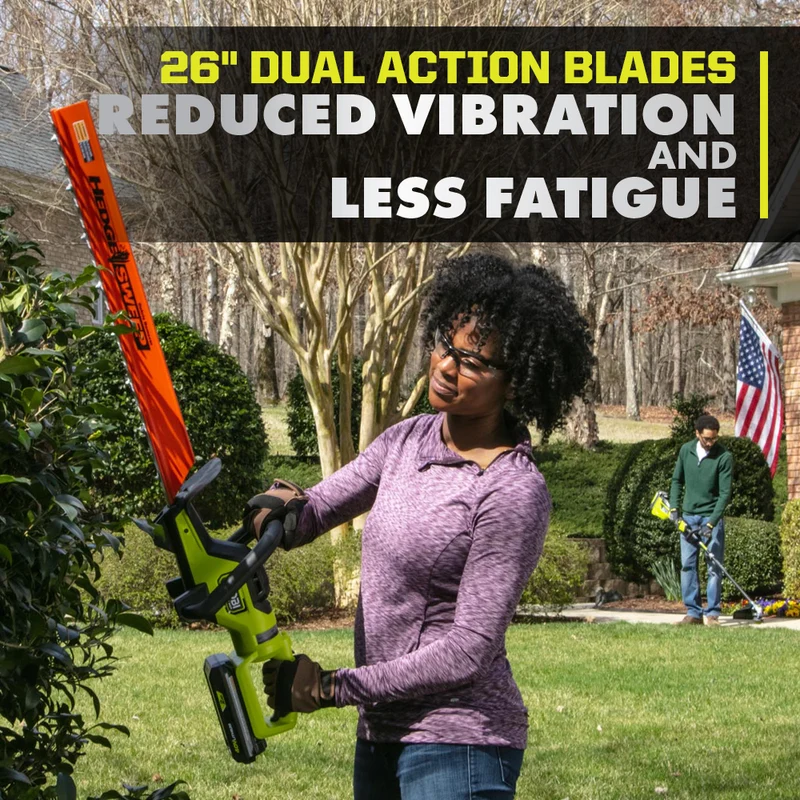 40V HP Brushless 26" Hedge Trimmer Kit