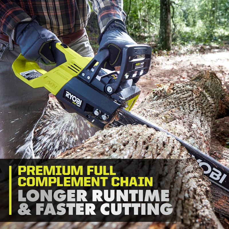 40V HP Brushless 18" Chainsaw Kit