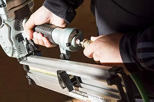 Metabo HPT Framing Nailer, The Pro Preferred Brand of Pneumatic Nailers, 21° Magazine, Accepts 2" to 3-1/2" Framing Nails, (NR90AES1)