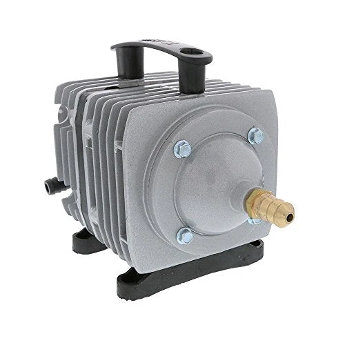 EcoPlus ECOair 5 Commercial Grade Air Pump 1300 GPH - 80 Watt Single Outlet with 8 Valve Manifold