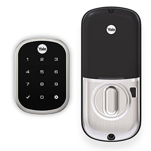 Yale Security YRD256-ZW2-619 Yale Assure Lock SL with Z-Wave in Satin Nickel (YRD256) Key Free Touchscreen Deadbolt