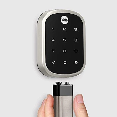 Yale Security YRD256-ZW2-619 Yale Assure Lock SL with Z-Wave in Satin Nickel (YRD256) Key Free Touchscreen Deadbolt