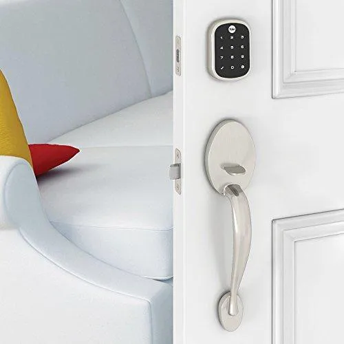 Yale Security YRD256-ZW2-619 Yale Assure Lock SL with Z-Wave in Satin Nickel (YRD256) Key Free Touchscreen Deadbolt