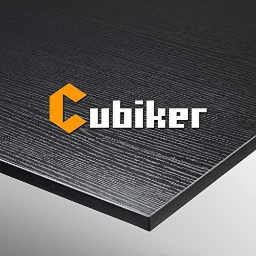 Cubiker Modern L-Shaped Computer Office Desk, Corner Gaming Desk with Monitor Stand, Home Office Study Writing Table Workstation for Small Spaces