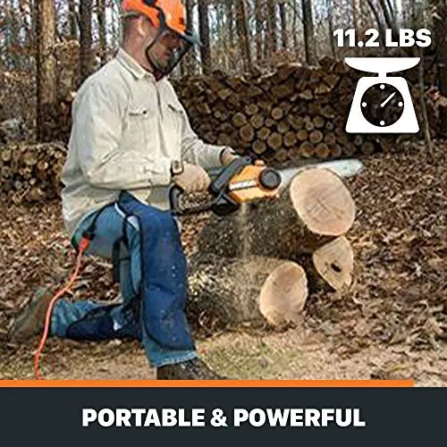 Worx WG304.1 15 Amp 18" Electric Chainsaw