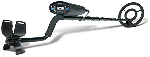 Bounty Hunter 3410001 TK4 Tracker IV Metal Detector, 8-inch Waterproof Coil Detects, Black