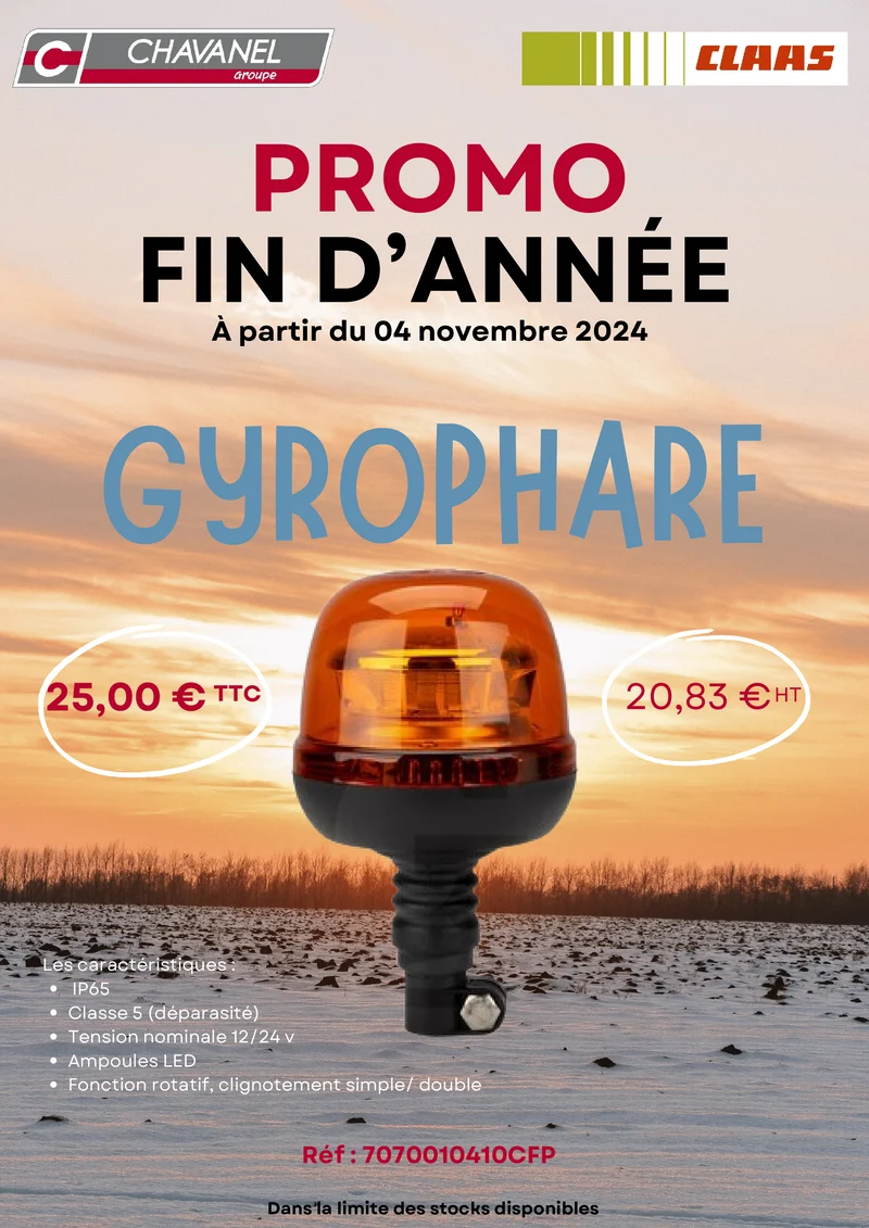 Gyrophare LED